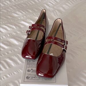 Elegant Burgundy  Women's Shoes